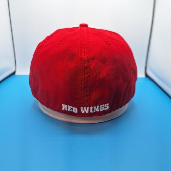 Detroit Red Wings Fitted Hat Size Large 47Brand Red White Cotton NHL - Picture 3 of 7